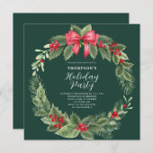 エレガントリースパーティの招待状 招待状 (正面/裏面)