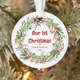 エレガントリース初めてのクリスマス オーナメント