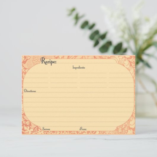 エレガントレシピカード (スタンド正面)