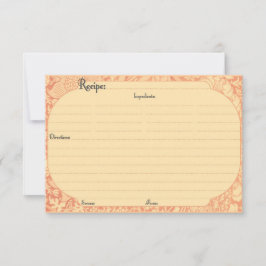 エレガントレシピカード