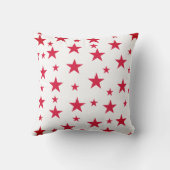 エレガントレッドスターズ クッション (裏面)