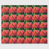 エレガントレッドフローラ写真（昆虫）マルハナバチ ラッピングペーパー (フラット)