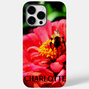 エレガントレッドフローラ写真（昆虫）マルハナバチ Case-Mate iPhone 14 PRO MAXケース