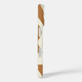 エレガントレトロの縦波ストライプ線 Case-Mate iPhoneケース (裏面 / 右)