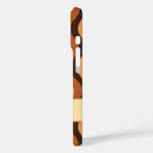 エレガントレトロの縦波ストライプ線 Case-Mate iPhoneケース (裏面 / 左)