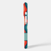 エレガントレトロの縦波ストライプ線 Case-Mate iPhoneケース (裏面 / 左)