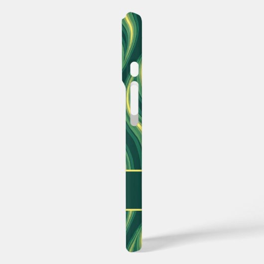 エレガントレトロの縦波ストライプ線 Case-Mate iPhoneケース (裏面 / 左)