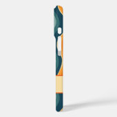 エレガントレトロの縦波ストライプ線 Case-Mate iPhoneケース (裏面 / 左)