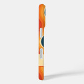 エレガントレトロの縦波ストライプ線 Case-Mate iPhoneケース (裏面 / 右)