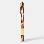 エレガントレトロの縦波ストライプ線 Case-Mate iPhoneケース (裏面 / 左)