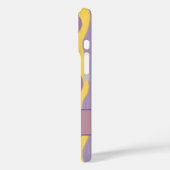 エレガントレトロの縦波ストライプ線 Case-Mate iPhoneケース (裏面 / 左)