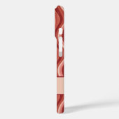 エレガントレトロの縦波ストライプ線 Case-Mate iPhoneケース (裏面 / 左)