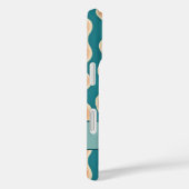 エレガントレトロの縦波ストライプ線 Case-Mate iPhoneケース (裏面 / 右)