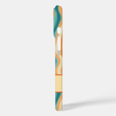 エレガントレトロの縦波ストライプ線 Case-Mate iPhoneケース (裏面 / 左)