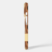 エレガントレトロの縦波ストライプ線 Case-Mate iPhoneケース (裏面 / 左)