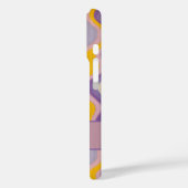 エレガントレトロの縦波ストライプ線 Case-Mate iPhoneケース (裏面 / 左)