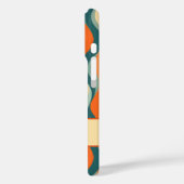 エレガントレトロの縦波ストライプ線 Case-Mate iPhoneケース (裏面 / 左)