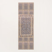 エレガントレトロモダンペルシャ ヨガマット (裏面)