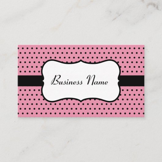 エレガントレトロ名刺 名刺 (正面)