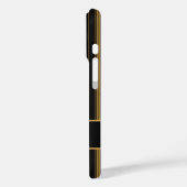 エレガントレトロ垂直ストライプ Case-Mate iPhoneケース (裏面 / 左)