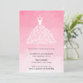 エレガントレースのようブライダルガウングラデーションピンク シーズンカード (スタンド正面)