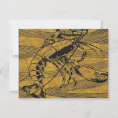 エレガントロブスター饗宴パーティー 招待状 (裏面)