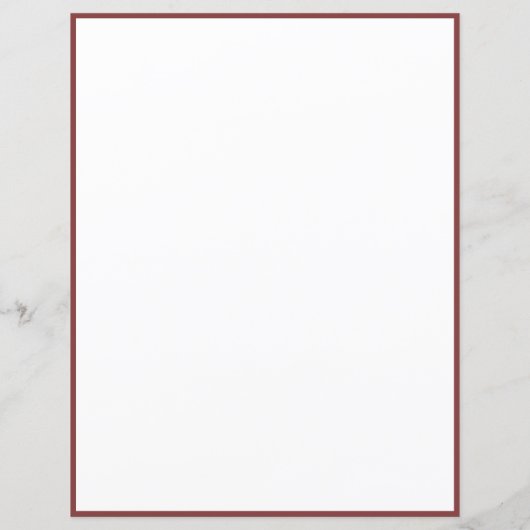 & エレガントロマンチックな赤いローズつる植物レター (裏面)