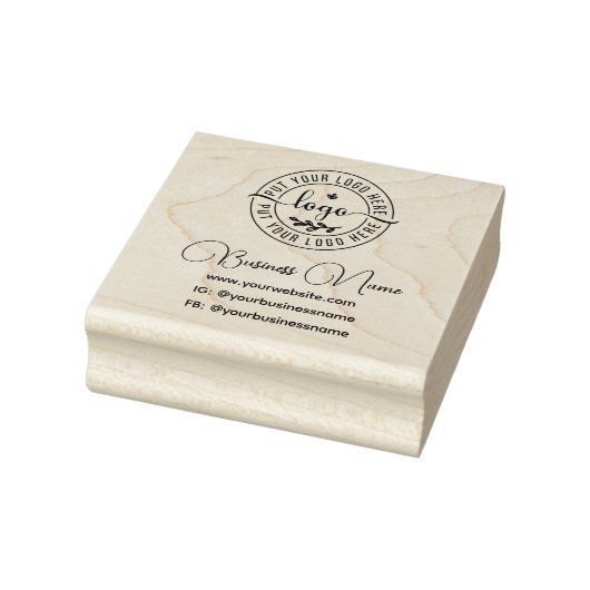 エレガントロモダンミニマルゴのソーシャルメディア処理 ラバースタンプ (スタンプ)