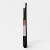 エレガントローパーソナライズされたズ金ゴールド白大理石 Case-Mate iPhoneケース (裏面/左)