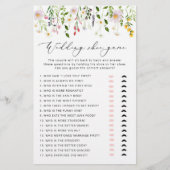 エレガントワイルドフラワー結婚ズのシューゲーム (正面)