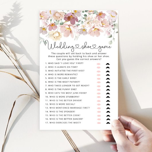 エレガントワイルドフラワー結婚ズのシューゲーム