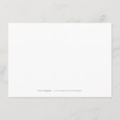 エレガントヴィンテージが盛んだ書道宿泊施設 エンクロージャーカード (裏面)