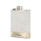 エレガントヴィンテージの優しいフローラのユーザー名 フラスク (左)