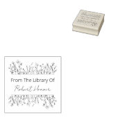 エレガントヴィンテージの花 ラバースタンプ (押印)