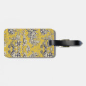 エレガントヴィンテージイエローレイクトイレデジュイ ラゲッジタグ (裏面横)