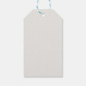 エレガントヴィンテージインスパイアグ・クリスマス ギフトタグ (裏面)