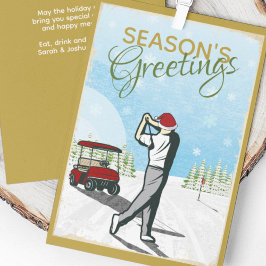 エレガントヴィンテージインスパイアグ・クリスマス シーズンカード