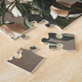 エレガントヴィンテージインスパイアフローラ ジグソーパズル (側面)