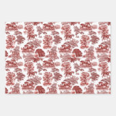 エレガントヴィンテージウマ素朴ンドカントリー ラッピングペーパーシート (正面3)