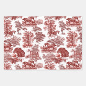 エレガントヴィンテージウマ素朴ンドカントリー ラッピングペーパーシート (正面2)