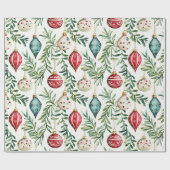 エレガントヴィンテージオーナメント ラッピングペーパー (フラット)