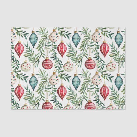 エレガントヴィンテージオーナメント 薄葉紙 (正面)