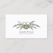 エレガントヴィンテージカメラ 名刺 (正面)