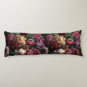 エレガントヴィンテージカラフルフローラ ボディピロー (裏面)