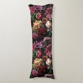 エレガントヴィンテージカラフルフローラ ボディピロー