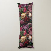 エレガントヴィンテージカラフルフローラ ボディピロー (裏面 (縦))