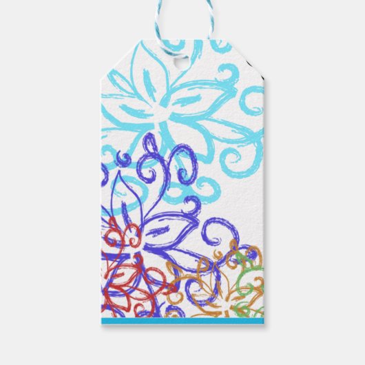 エレガントヴィンテージギフトラベルデザイン ギフトタグ (正面)