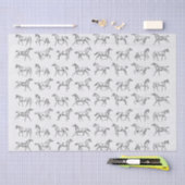 エレガントヴィンテージギャロピンウマズグレートワール 薄葉紙 (クラフト)