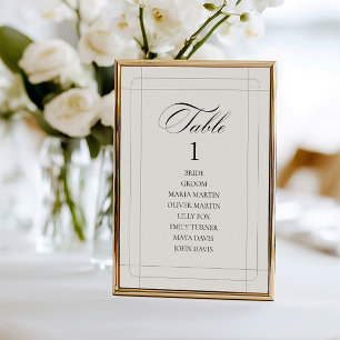 エレガントヴィンテージクラシックライトグレーテーブル番号