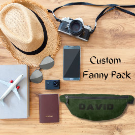 エレガントヴィンテージグフェイクリーレザーパーソナライズされた ファニーパック